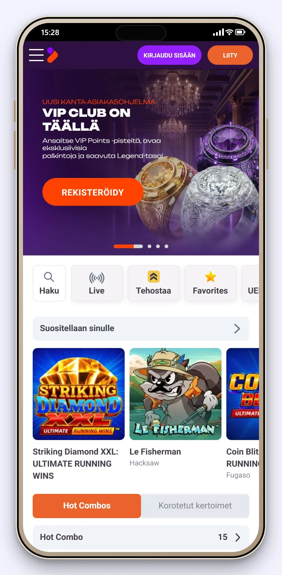 google pay kasino: TonyBet aula puhelimessa